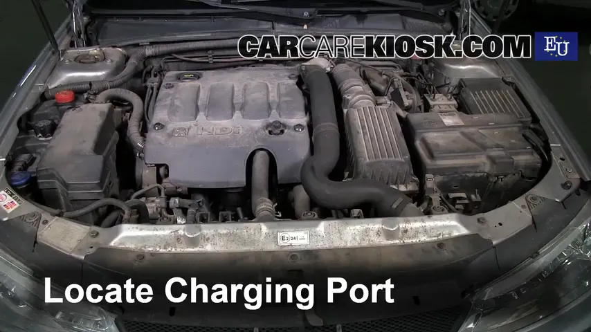 2000 Peugeot 406 LX HDi 2.0L 4 Cyl. Turbo Diesel Climatisation Ajouter du réfrigérant